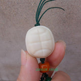 Turquoise Tai Chi Jian Tassel with Agate Stone Chinese Turtle - Wudang Store