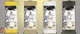 Taoist Eight Immortals Lu Dongbin Portrait, Daoist God Iron Crutch Wall Scroll, Taoist God Portrait Wall Roll