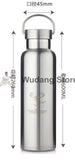 Healthy Stainless Steel Bottle 400-1000ml Lexie - Wudang Store