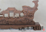 "Fish Temple" Heavy Rosewood Sword Rack - Wudang Store