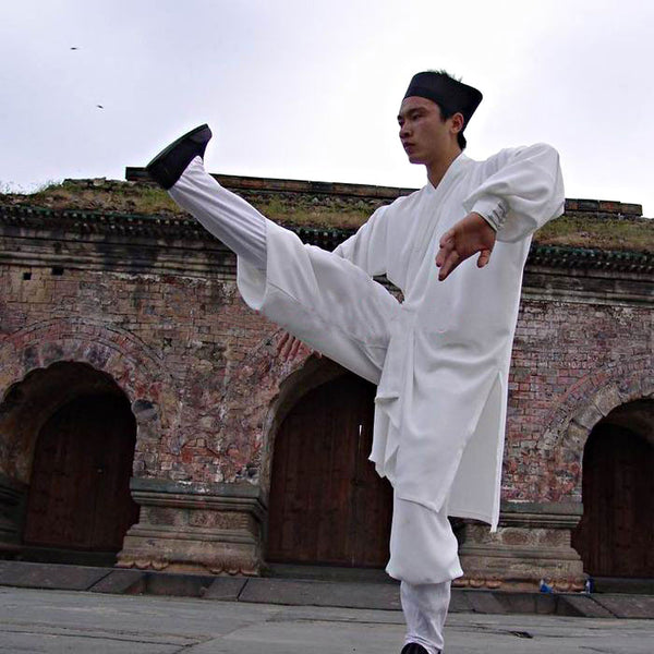 Traditional White Taoist Uniform