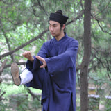 Navy Blue Taoist Uniform