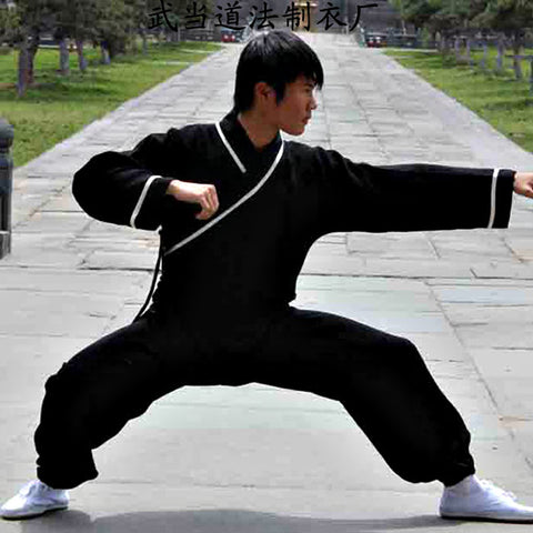 Black Wudang Taoist Kung Fu Uniform