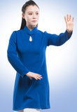 Female Wudang Performance Tai Chi Suit One-Button-Collar 6 Colors