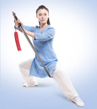 Female Wudang Performance Tai Chi Suit One-Button-Collar 6 Colors