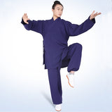 Marine Blue Taoist Uniform