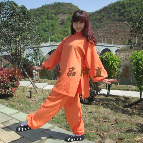 Orange Taoist Uniform