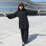 Traditional Black Taoist Uniform