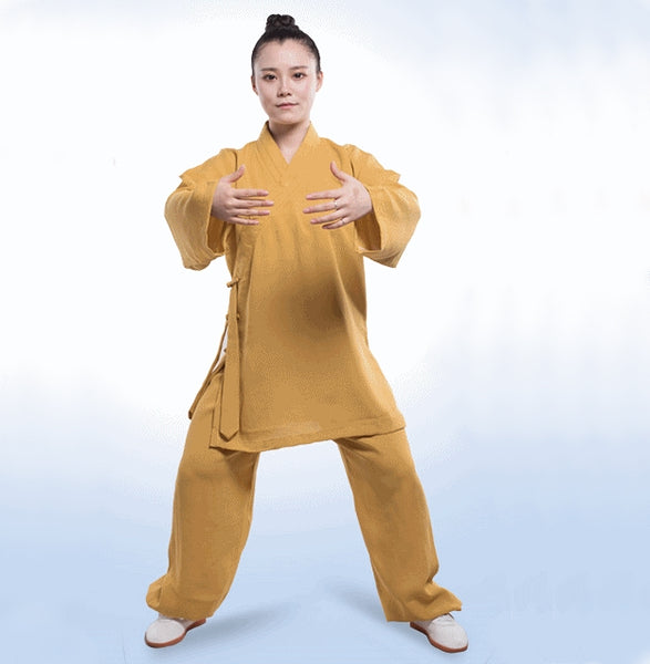 Ginger Color Taoist Uniform