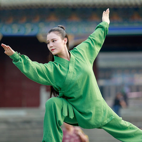 Emerald Green Taoist Uniform