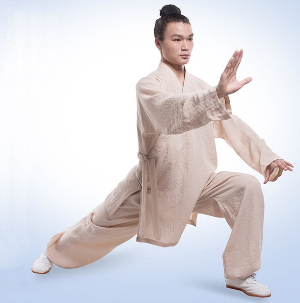 Beige Taoist Uniform