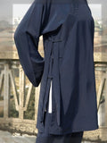 Navy Blue Taoist Uniform