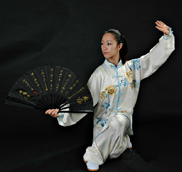 Tai Chi & Kung Fu Fan Black - Wudang Store