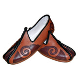 traditional leather sole tai chi shoes