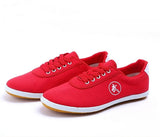 red kung fu shoes