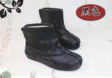 Yanshuge Old Beijing Handmade Full Leather Tai Chi Boots Black