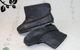 Yanshuge Old Beijing Handmade Full Leather Tai Chi Boots Black