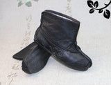 Yanshuge Old Beijing Handmade Full Leather Tai Chi Boots Black