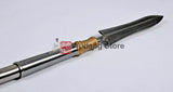 Stainless Steel Qiang with Pattern Steel Point - Wudang Store