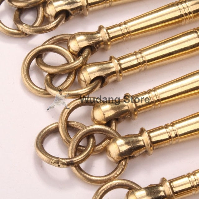 Traditional Brass 9 Jiu Jie Bian - Wudang Store
