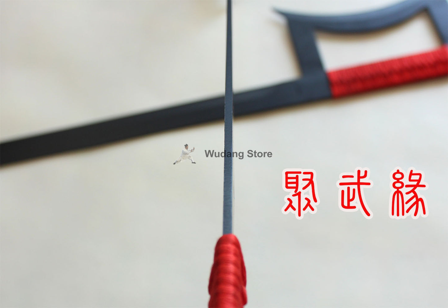 Carbon Bluing Steel Double Hook Sword - Wudang Store