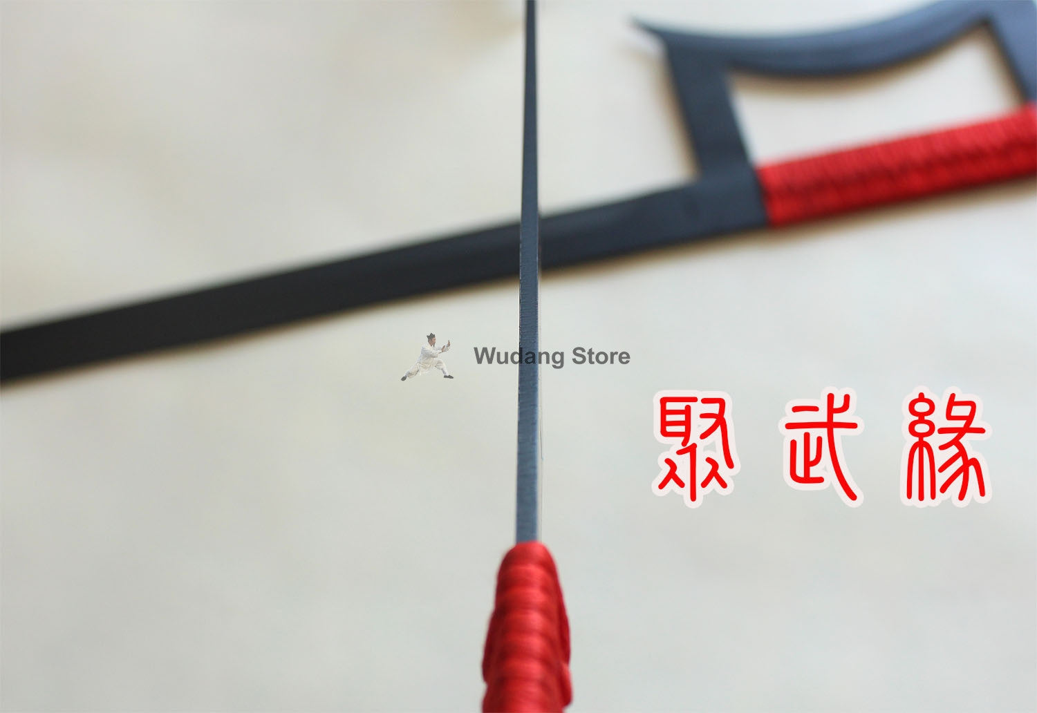 Carbon Bluing Steel Double Hook Sword - Wudang Store