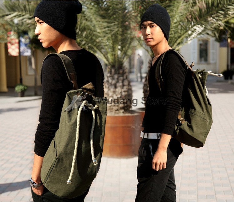 Simple & Solid Kungfu Canvas Bag - Wudang Store