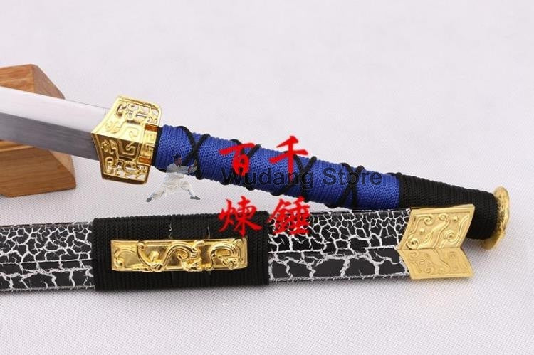 Classic Dark Blue Han Dynasty Jian - Wudang Store