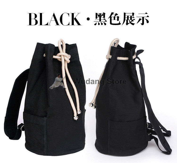 Simple & Solid Kungfu Canvas Bag - Wudang Store