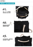 Simple & Solid Kungfu Canvas Bag - Wudang Store