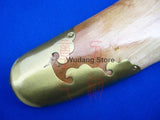 Adjustable White Wood Kung Fu Dao - Wudang Store