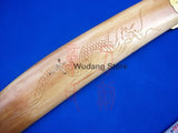Adjustable White Wood Kung Fu Dao - Wudang Store