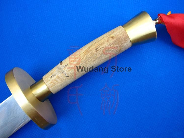 Adjustable White Wood Kung Fu Dao - Wudang Store