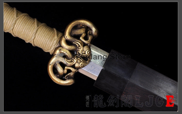 Historical Tai Chi Folded Steel Han Jian - Wudang Store