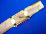 Adjustable White Wood Kung Fu Dao - Wudang Store