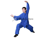 Azure Blue Tai Chi Uniform - Wudang Store