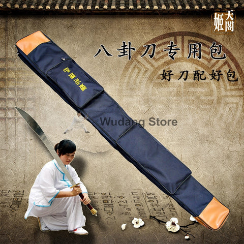 Huge Canvas Bagua Dao Carrying Bag - Wudang Store