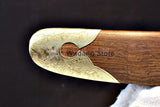 Flexible or Stiff Red Pattern Steel Dao with Sheath - Wudang Store