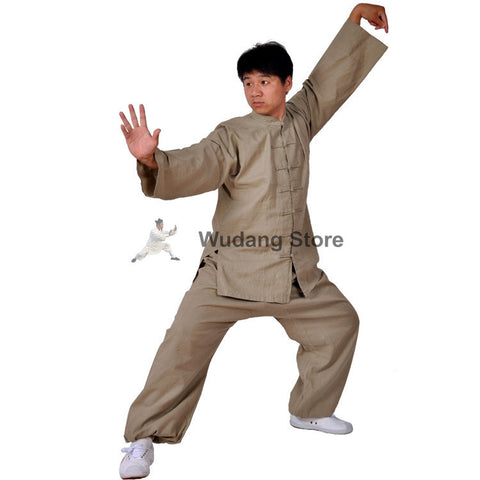 Beige Tai Chi Uniform - Wudang Store