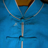 Sky Blue Tai Chi Uniform Thin Outerlines - Wudang Store