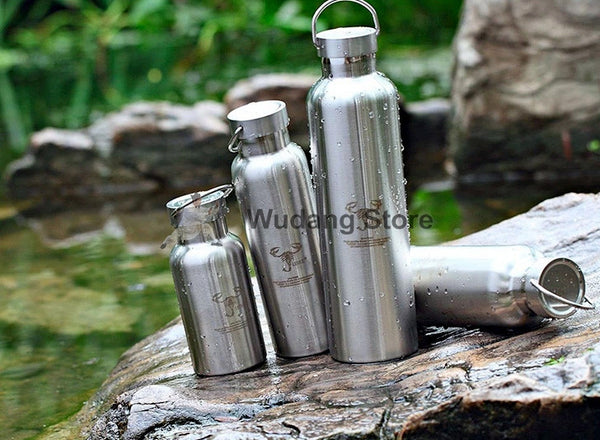 Healthy Stainless Steel Bottle 400-1000ml Lexie - Wudang Store