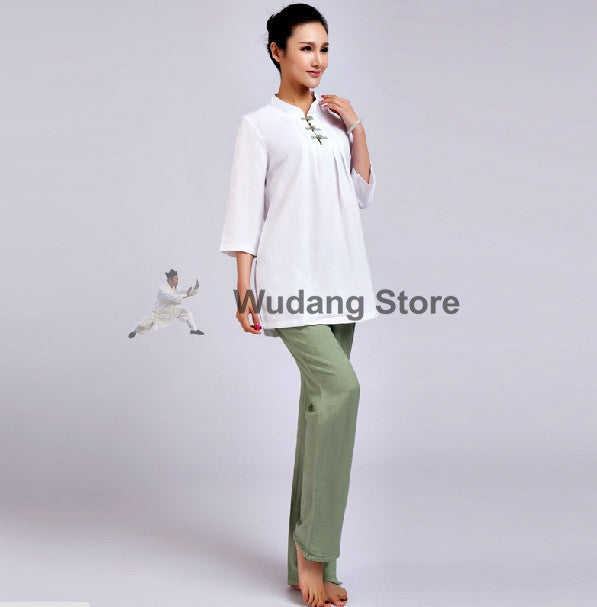 Casual Yoga Meditation Tai Chi Suit for Women Casual Yoga Meditation Tai Chi Suit for Women