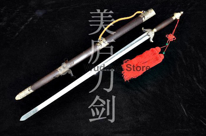 Traditional Carved Tai Chi Jian - Wudang Store