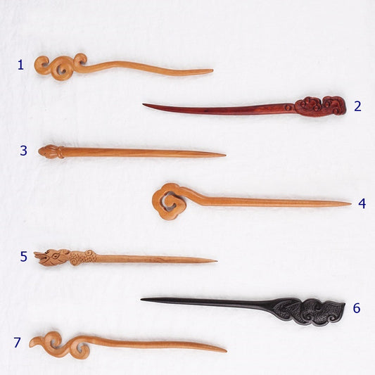 Wudang Daoist Wooden Hairpins - Wudang Store