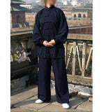 Dark Blue Tai Chi Uniform - Wudang Store