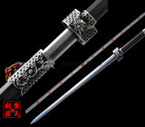 High-Grade Manganese Octahedral Steel Dragon Scale Tai Chi Jian - Wudang Store