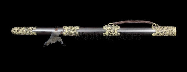 Twin Dragon Heaven Tai Chi Jian by Quanjian Forge - Wudang Store