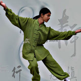 Grass Green Tai Chi Uniform - Wudang Store