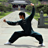 Oak Green Tai Chi Uniform 3 Buttons - Wudang Store