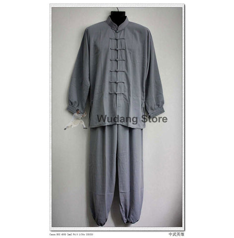 Grey Tai Chi Uniform - Wudang Store